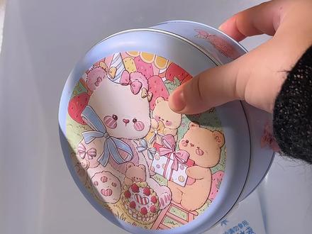 قوطى فلزى فانتزى گرد طرح 2