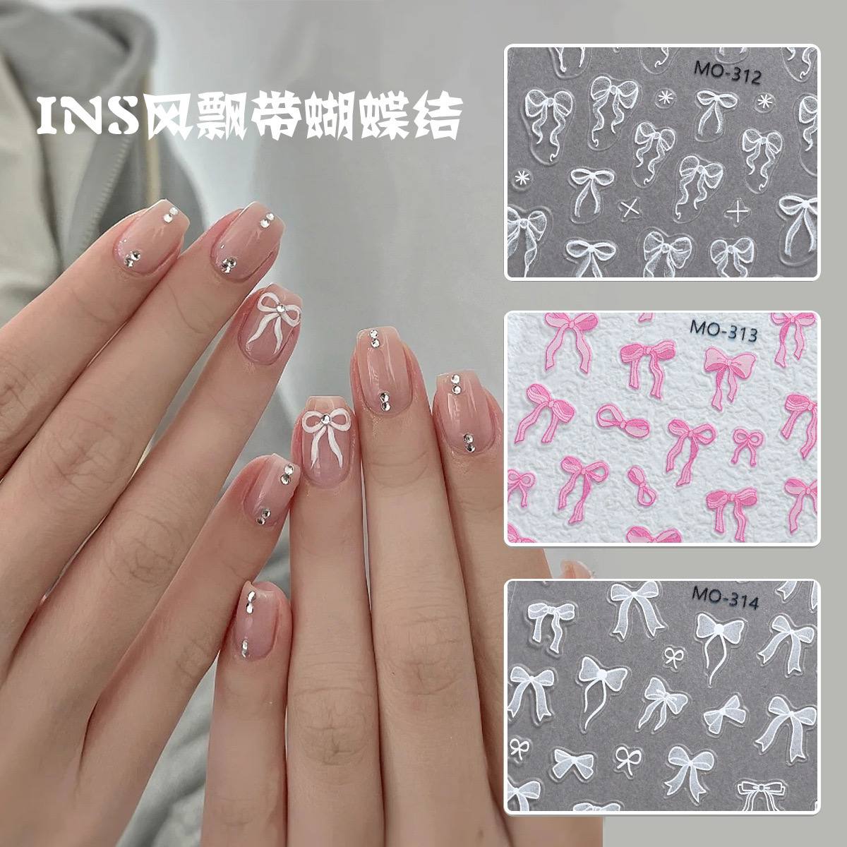 لنز ناخن پاپیونی 🎀