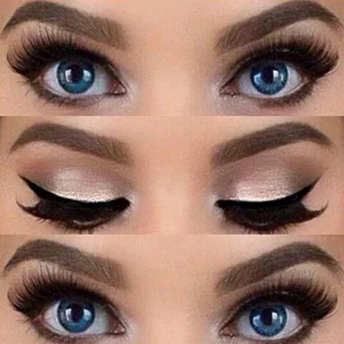 شابلون خط چشم