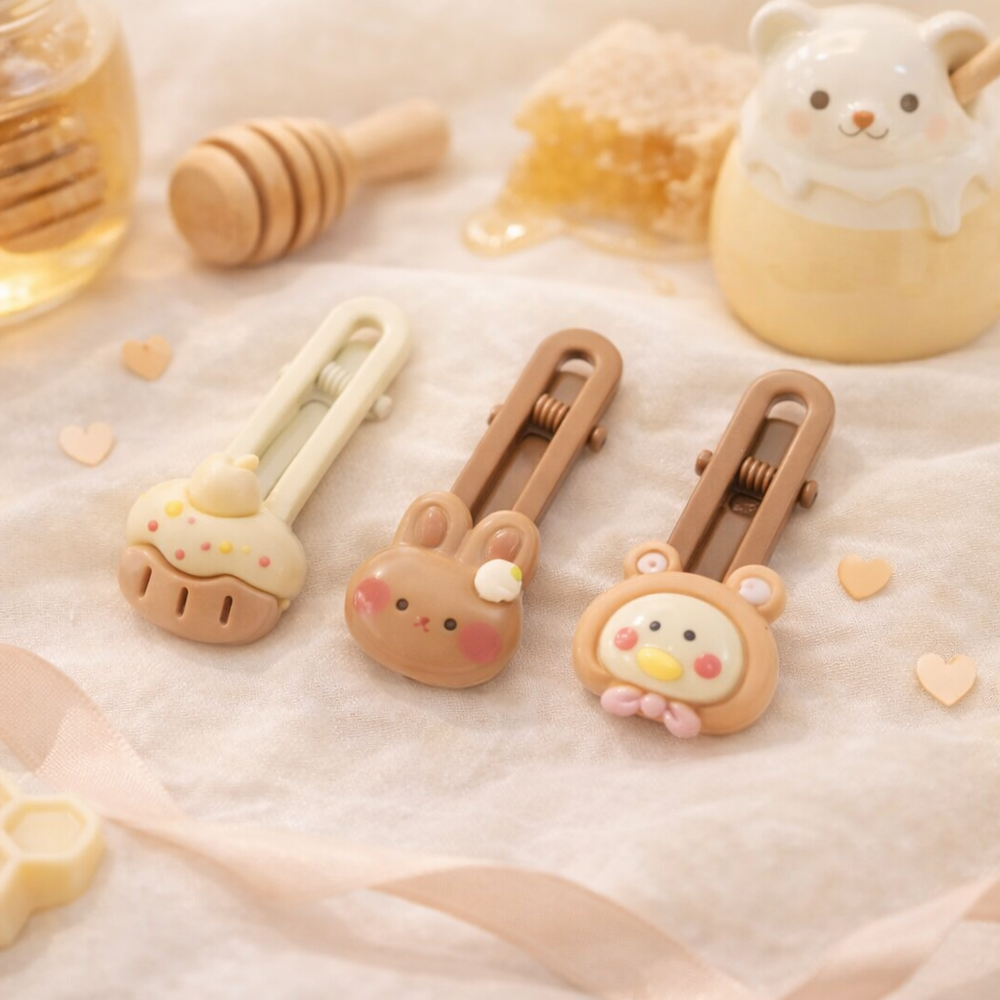 ست گیره خرس عسلی🧸🍯