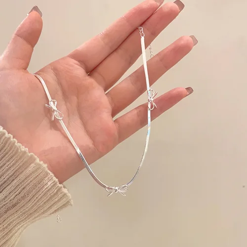 گردنبند دستبند پاپیونی 🎀✨