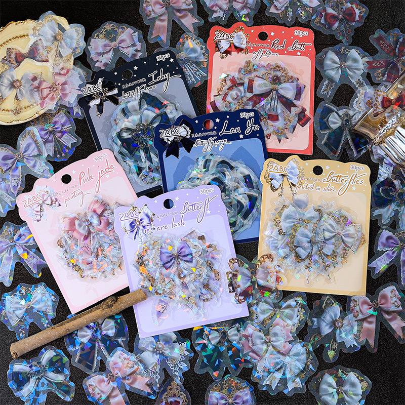 پک برچسب پاپیونی 🎀